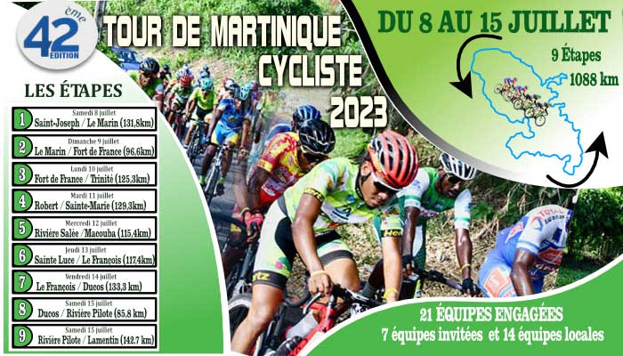 date tour cycliste martinique 2023